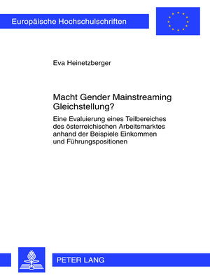 cover image of Macht Gender Mainstreaming Gleichstellung?